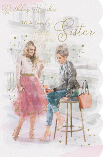 Picture of BIRTHDAY WISHES TO A LOVELY SISTER BIRTHDAY